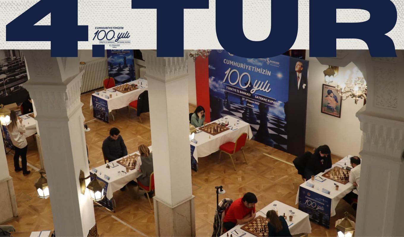 Cumhuriyetimizin 100. Yılı Türkiye İş Bankası Satranç Kupası'nda Son Viraj